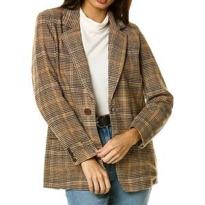 Oat New York Slim Boyfriend Wool-Blend Blazer Sports Coat Jacket Women’s Large